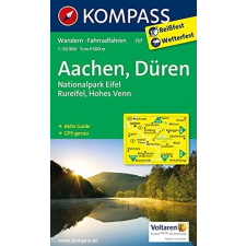 Kompass 757. Aachen, Düren, Nationalpark Eifel, Rureifel, Hohes Venn turista térkép Kompass térkép