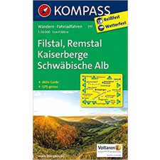 Kompass 777. Filstal, Remstal, Kaiserberge, Schwäbische Alb turista térkép Kompass térkép