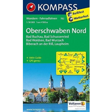 Kompass 782. Oberschwaben Nord turista térkép Kompass térkép
