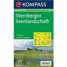 Kompass 856. Sternberger Seenlandschaft turista térkép Kompass térkép