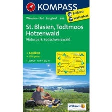 Kompass 898. St. Blasien, Todtmoos, 1:25 000 turista térkép Kompass térkép