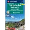 Kompass Karten GmbH KOMPASS Wanderführer Sächsische Schweiz, Böhmische Schweiz, Elbsandsteingebirge mit Malerweg, 78 Touren/Etappen mit Extra-Tourenkarte | Lisa Aigner