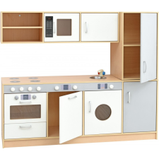  Komplett játékkonyha - két elemes MDF konyhakészlet
