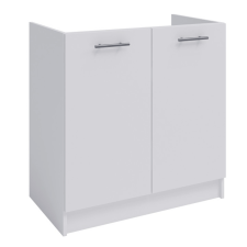 Kondela alsószekrény, fehér, FABIANA S - 80ZL bútor