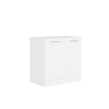 Kondela Alsószekrény, fehér, SPLIT 80 D 2F BB bútor