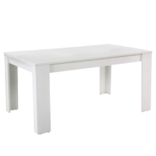 Kondela Étkezőasztal, fehér, laminált DTD, 160x90 cm, TOMY NEW bútor
