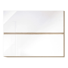 Kondela Felsőszekrény, fehér magas fényű HG, LINE G80 bútor