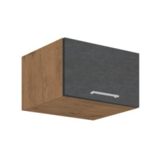 Kondela Felsőszekrény, tölgy lancelot/szürke matt, VEGA 60 NAGU-36 1F bútor