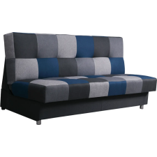 Kondela Kanapé, kék színű anyag/szürke, ALABAMA bútor