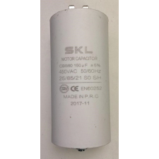  Kondenzátor 150µF. 450V sarus+csavar Ø60x120mm. beépíthető gépek kiegészítői