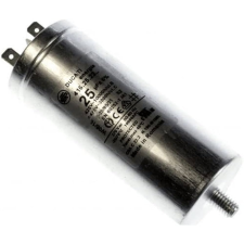Kondenzátor fémházas 25µF. 475V DUCATI # sarus+csavar 416252229 # beépíthető gépek kiegészítői