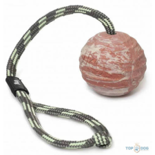 KONG Julius-K9 IDC Ball - játék (kaucsuk labda, zsinórral) kutyák részére (Ø70mm) játék kutyáknak