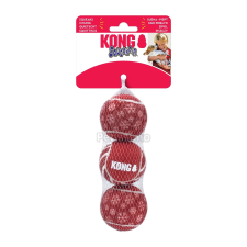 KONG KONG karácsonyi Squekair Ball Medium (H21D145) játék kutyáknak