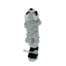 KONG Scrunch mosómedve csipogó játék kötéllel a belsejében mosómedve S  M kutyajáték játék kutyáknak