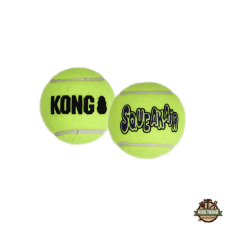 KONG SqueakAir Balls Teniszladba Kutyajáték 3 db M játék kutyáknak