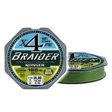  Konger braider x4 olive green 0.12/150m horgászzsinór