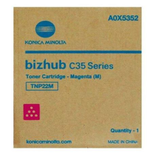  Konica Minolta Bizhub C35 [TNP22M] magenta eredeti toner nyomtatópatron & toner