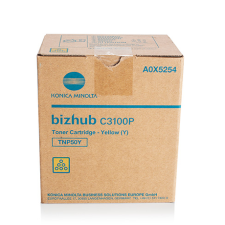 Konica Minolta Konica Minolta Bizhub C3100 [TNP50Y] sárga eredeti toner nyomtatópatron & toner