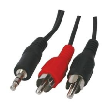 König cable-458/5 5m 3,5mm jack - 2xrca audio kábel kábel és adapter
