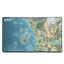 KÖNIX Konix Dungeons n Dragons Faerun térkép Egérpad asztali számítógép