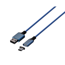 Konix - MYTHICS Xbox Series S/X Töltő kábel Mágnesfejjel USB-A to USB-C 3m, Kék (KX-MCC-SERX/B) - Adatkábel kábel és adapter