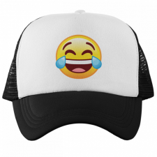  Könnyes Röhögés Emoji - Trucker Hálós Baseball Sapka női sapka