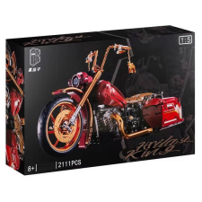 Konstrukciós motor készlet 2111 elemmel piros barkácsolás, építés