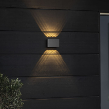 Konstsmide Chieri LED-es antracitszínű fali lámpa 1 db 8W kültéri világítás