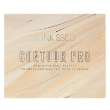 Kontúr paletta bronzosító púderekkel, Sunkissed Contour Pro bronzosítás, 7 szín arcpirosító, bronzosító