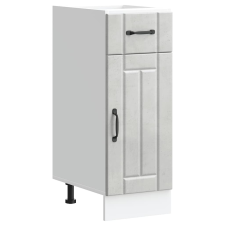  Konyhai alsó szekrény Lucca betonszürke szerelt fa bútor