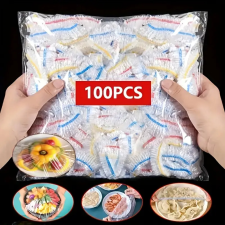  Konyhai frissentartó tárolóhuzat csomag 100 db, Színes konyhai eszköz