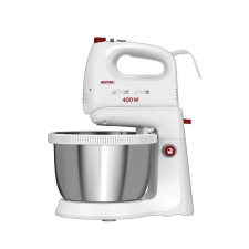 Konyhai habverő forgótállal, 400 W tálas mixer