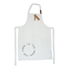  Konyhai kötény MOOD FOR FOOD, krém színű lakástextília