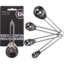  Konyhai mérőkanál készlet, 4 darabos konyhai eszköz