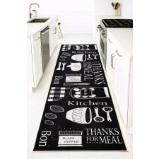  Konyhai szőnyeg Gusto 60x180cm Black Kitchen lakástextília