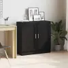  Könyvespolc Fekete tölgy 82,5 x 30,5 x 80 cm Faanyag