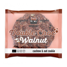  Kookie Cat bio vegán gluténmentes dupla csoki és dió kesudiós zabkeksz 50 g csokoládé és édesség
