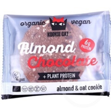 KOOKIE Kookie cat bio vegán gluténmentes mandulás zabkeksz, protein csoki 50 g gluténmentes termék