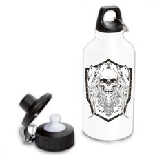  Koponyás pajzs - Fémkulacs kulacs, kulacstartó