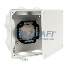 Kopos 8118 KA Zárt falon kívüli doboz sorkapoccsal IP54 167x167x78 mm villanyszerelés