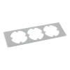 Kopos 8450-13 HB PK110X70D Takaró keret 3-as
