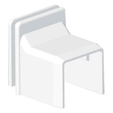 Kopos Elektro Gallér LHD 20x20 vezetékcsatornához fehér, 8629 HB Kopos villanyszerelés