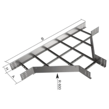 Kopos Elektro Kábellétra T-idom 60X500 tüzihorganyzott, KLT 60X500 F Kopos villanyszerelés
