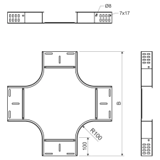 Kopos KR 35X100 S Keresztidom villanyszerelés