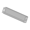 Kopos NPKV 125 F Tartó profil tálcába, kábelbilincshez tüzihorganyzott