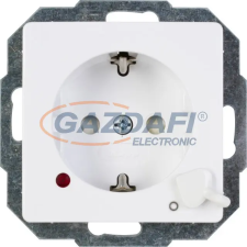 Kopp 136702010 HK 05 dugalj kapcsolható fehér földelt Süllyesztett 250V 16A IP20 villanyszerelés