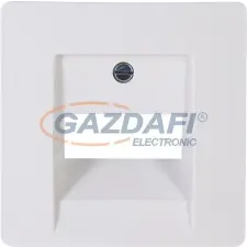 Kopp 326102004 HK 05 fedlap telefonaljzat fehér IP20 villanyszerelés