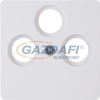 Kopp 335002007 HK 05 fedlap TV/RF/SAT fehér IP20