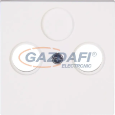 Kopp 490929005 HK07 fedlap TV/RF, csavarral, fehér villanyszerelés