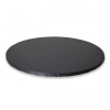  Kör alakú, fekete tortadob, 30 cm